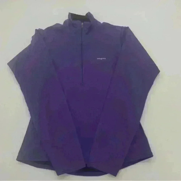 Patagonia Women’s 1/4 Zip Pullover Purple Size Small - Picture 3 of 11